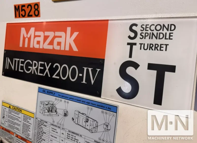 Mazak Integrex 200-IV ST CNC Multitasking Machining Center, 2011