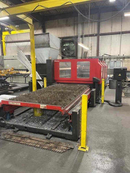 4000 Watt Amada FO3015 CO2 Laser, 2008 – 5′ x 10′ Table