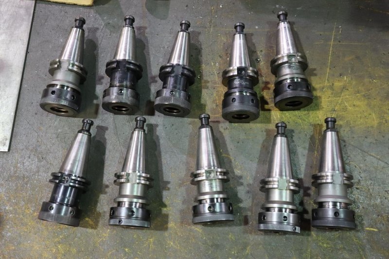 CT 40 Taper Tool Holders: (10) XCNA-1000 Collet Tool Holders- Auction Item