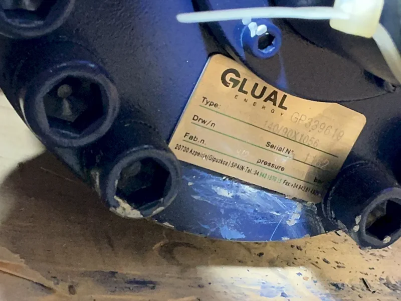 GLUAL ENERGY 220 BAR HYDRAULIC CYLINDER  -  CILG114 140/90X1056