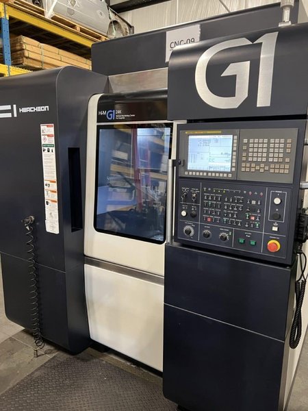 Hwacheon Hi-MG1 VMC, 2018 – Fanuc Control