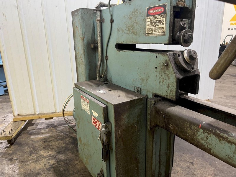 60&quot; X 10 GAUGE NIAGARA MODEL #31-ARC MECHANICAL CIRCLE SHEAR : STOCK #19317