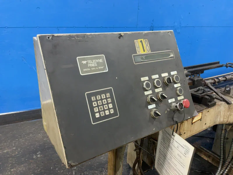 TELEDYNE PINES HORIZONTAL TUBE BENDER