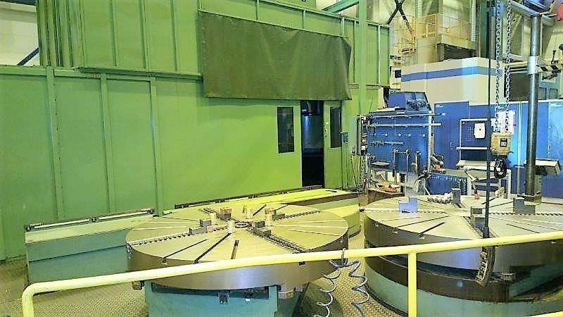 Dorries VCE 180 80&quot; CNC Vertical Boring Mill W/Milling &amp; Pallet Shuttle