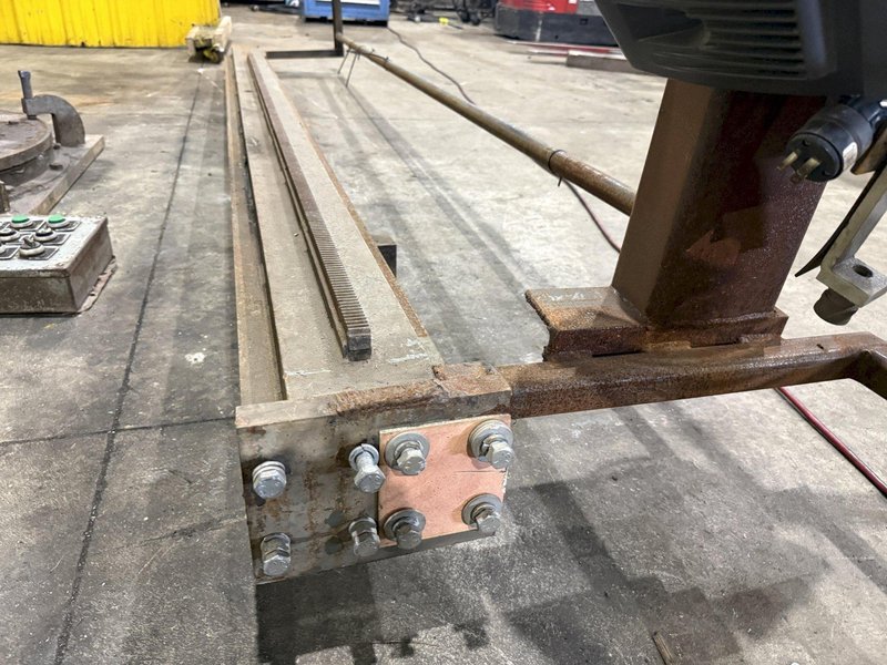 8' ARM X 6' HIGH OHIO POWERED WELDING MANIPULATOR, WITH LINCOLN WELDING ACCESSORIES: YOBRO #24903