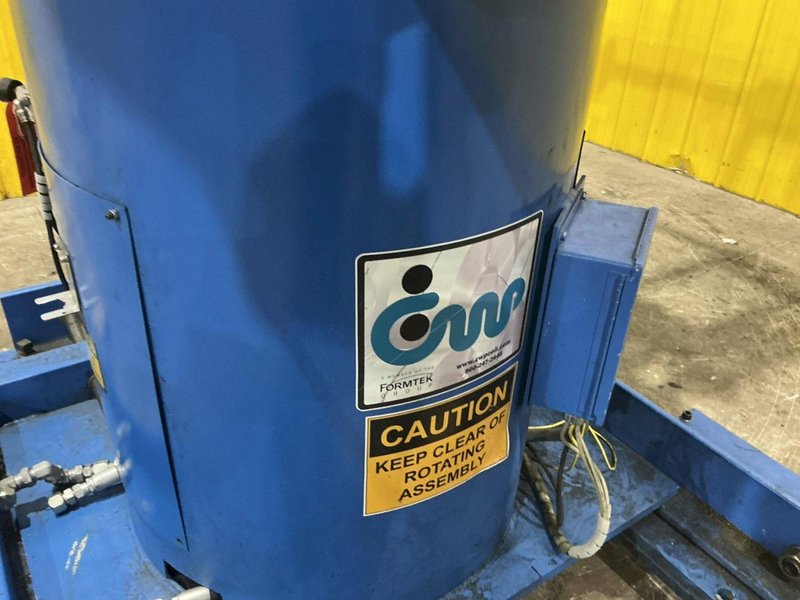 8,000 LB X 36" CWP MODEL #4.5RD-36 DOUBLE END PULL OFF COIL REEL UNCOILER : YOBRO #25028