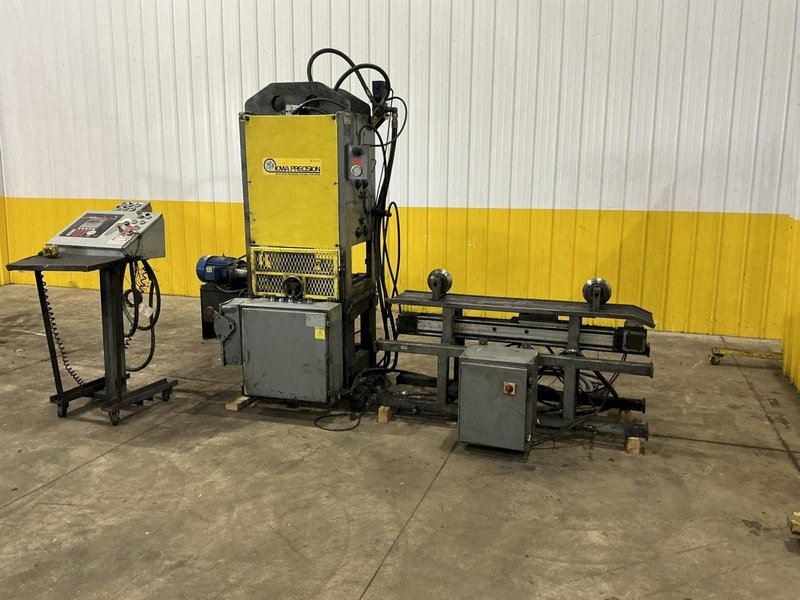 20 TON IOWA PRECISION MODEL #HP20T HUYDRAULIC CUTOFF PRESS with DIE ACCELERATOR AND BECK CONTROLS: YOBRO #25049