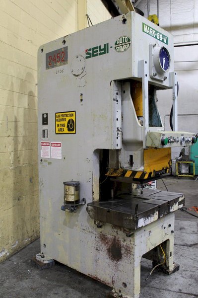 88 TON SEYI MODEL #MK88  GAP OBG PUNCH PRESS: STOCK #67685