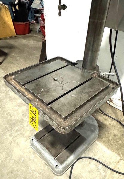 20" Powermatic Single Spindle Drill 1200, V-Speed, 3 M.T., 22" x 19" Tbl., 1 HP