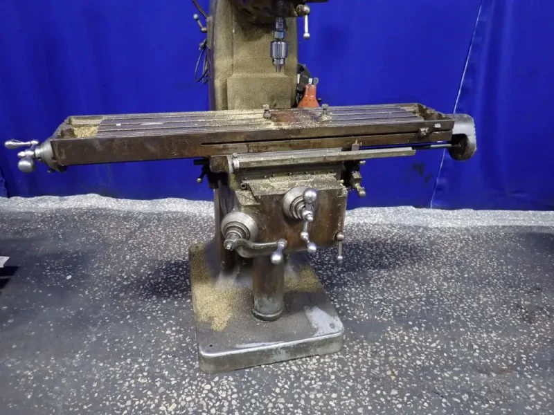 INDEX MACHINE &amp; TOOL CO 9" X 46" VERTICAL MILL  -  55
