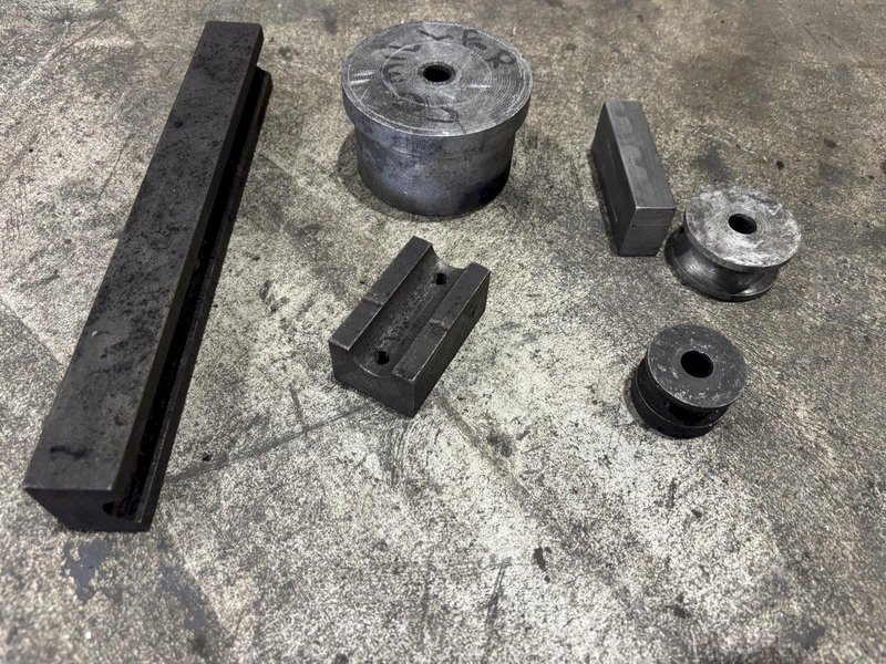 1-1/4&quot; DIACRO MODEL #6 HYDRAULIC POWER PIPE &amp; BAR BENDER: STOCK #23184