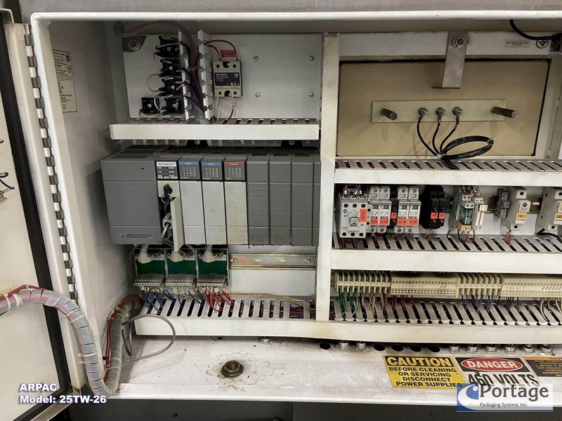 ARPAC Model: 25TW-28 Intermittent Motion Tray Wrapper