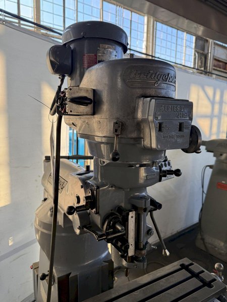 2 HP SERIES 1 BRIDGEPORT VERTICAL MILL. STOCK # 1005424