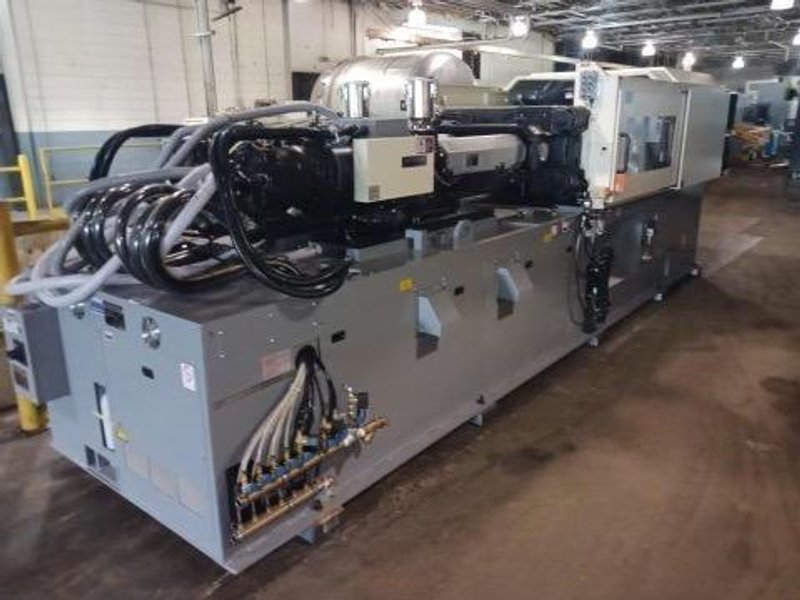 224 Ton Nissei DCX200III-25A Molding Machine, 2023 – Includes Chiller, Dryer, Temp Controller &amp; Granulator