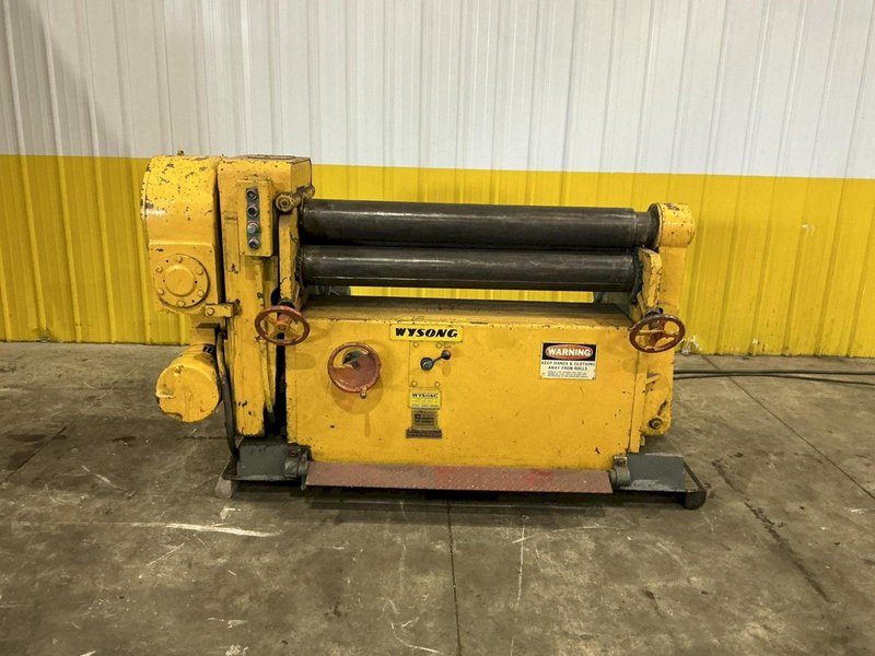 48" x 5/16" WYSONG MODEL #D-48 POWERED PLATE BENDING ROLL: YOBRO #24998