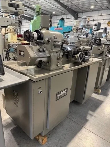 HARDINGE HLV-H-EM Super Precision Tool Room Lathe 1997’ Inch/Metric #8101