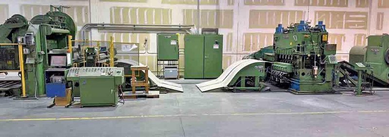 60" x 0.125" x 40,000# Paxson Cut To Length Line STOCK# 4233