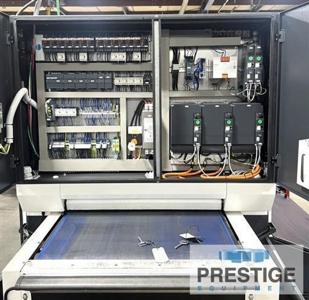 Lissmac Steelmaster SMW 533 RBB 37&quot; Wet Type (3) Head Deburring &amp; Finishing Machine