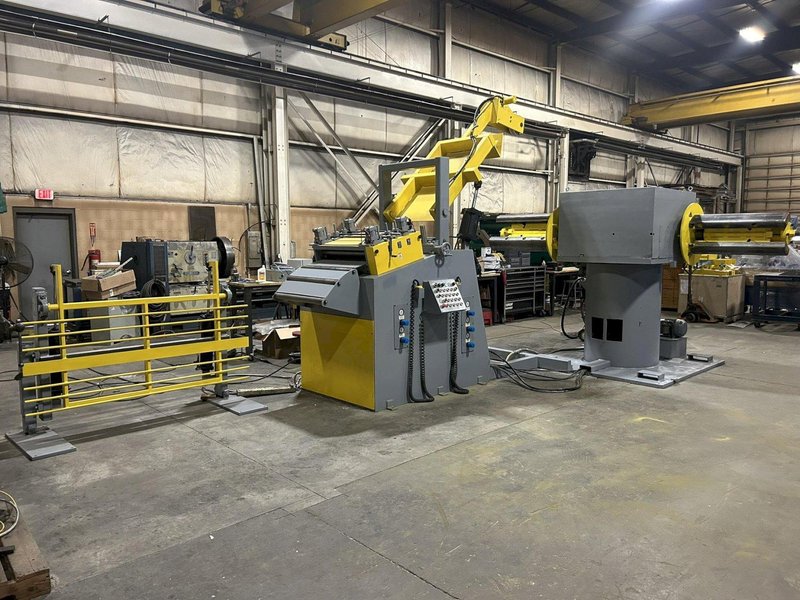 30″ X 0.090″ X 15,000 LBS COE COIL SERVO FEED LINE (CERTIFIED RECONDITIONED). STOCK # 0874026
