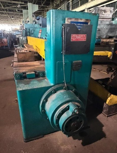 8' X 10 GA NIAGARA #68 SQUARING SHEAR. STOCK # 0758526
