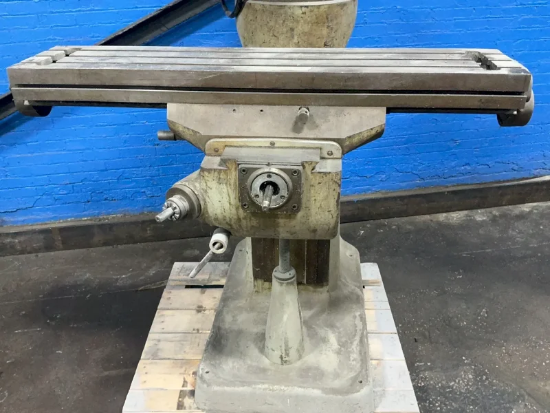 BRIDGEPORT 9”X42” TABLE VERTICAL MILL  -  74754