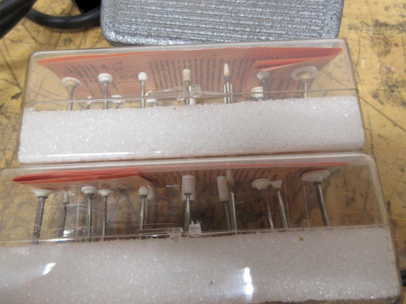 Foredom Series CC Electric Rotary Tool with Foot Pedal and Bits, Dremel Electric Engraving Tool- Auction Item