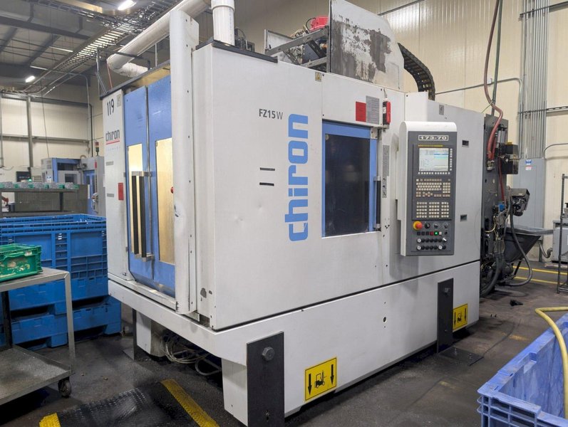 2013 Chiron FZ15W CNC Vertical Machining Center