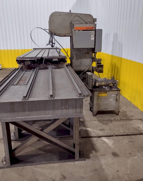 26" X 144" DOALL MODEL #2618-H-B HEAVY DUTY VERTICAL PLATE SAW: STOCK #19606