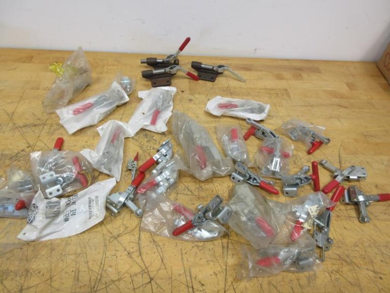 De-Sta-Co Lever Hold Down Clamps, Various Types and Sizes- Auction Item
