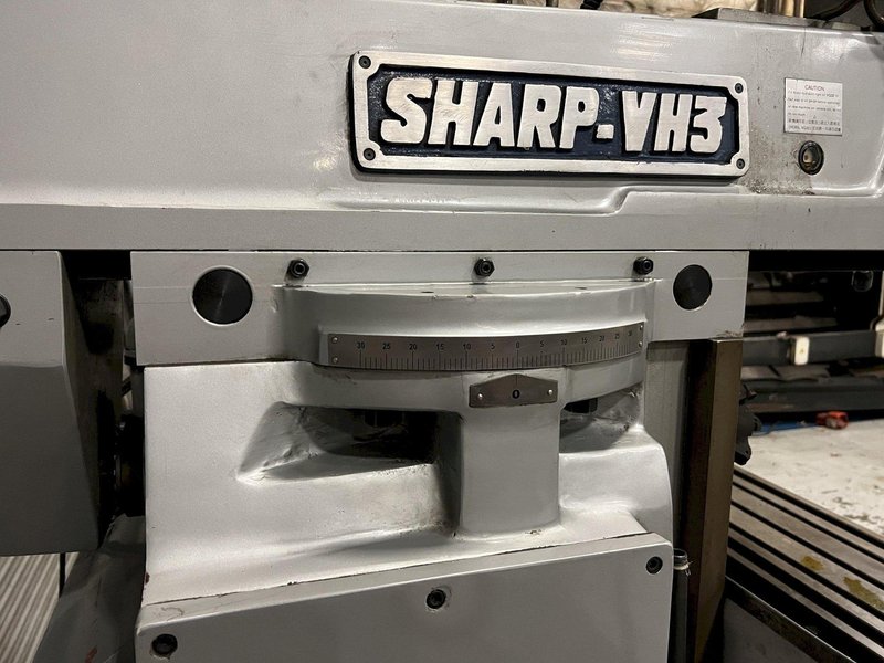 2014 Sharp VH-3 Used CNC Vertical/Horizontal Knee Mill For Sale