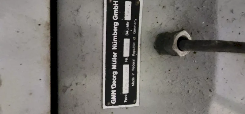 12" Dia. GMN Muller Rotary Grinder