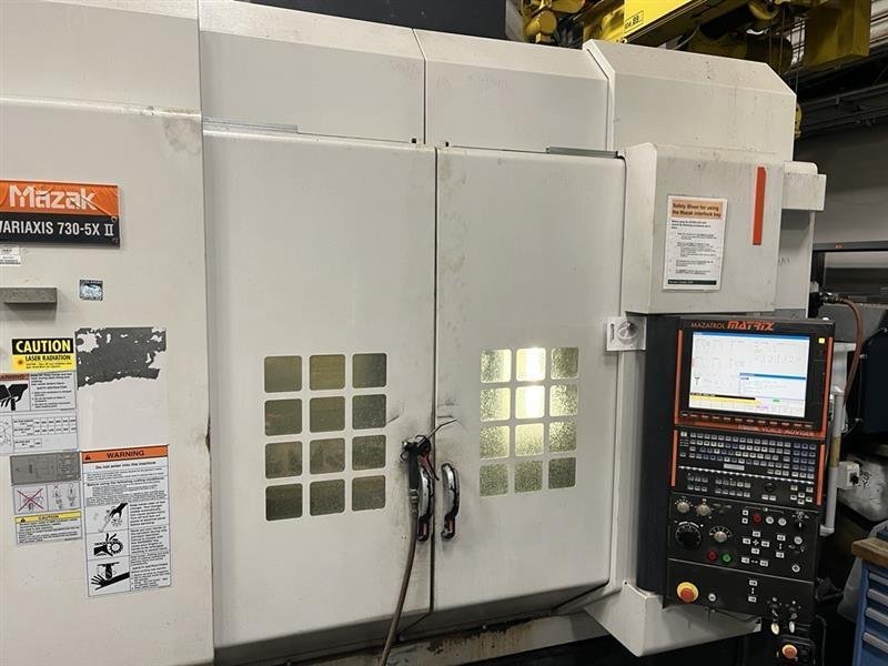 Used 2007 Mazak Variaxis 730-5X II CNC Vertical Machining Center For Sale