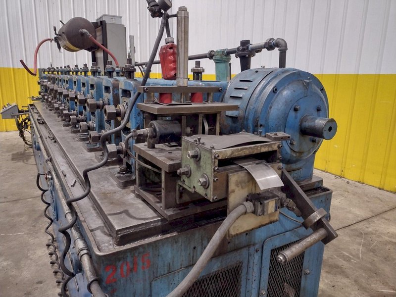 14 STAND X 2” TISHKEN MODEL #14-MW-2 ROLLFORMER 8" ROLL SPACE: YOBRO #24861