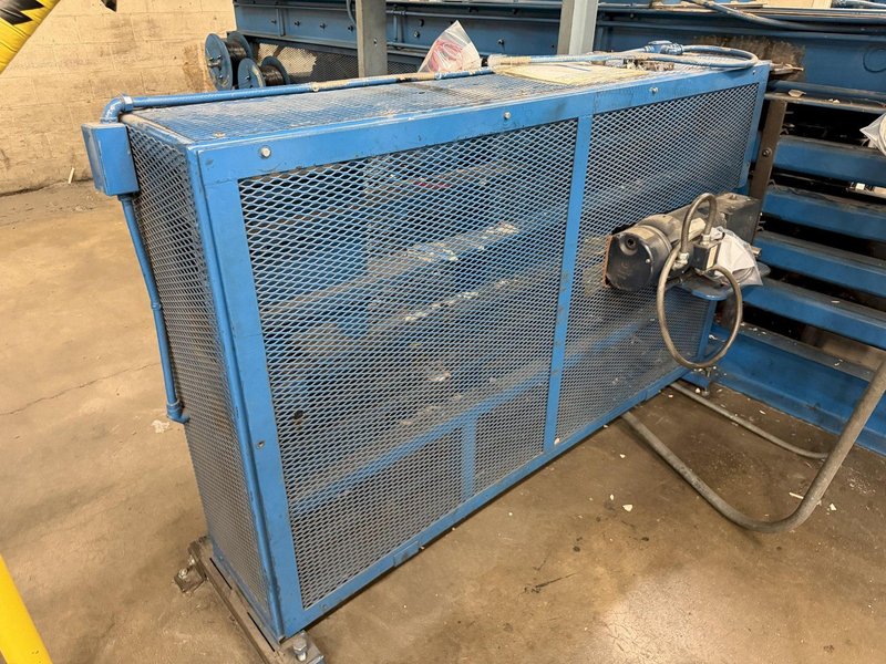 30" X 40" SELCO MODEL HSO-128A AUTO-TIE TOP LOADING HORIZONTAL HYDRAULIC BALER SYSTEM, W/ CONVEYOR &amp; DUMP HOPPER: YOBRO #26210