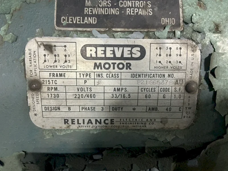 REEVES 1.23-1 DRIVES