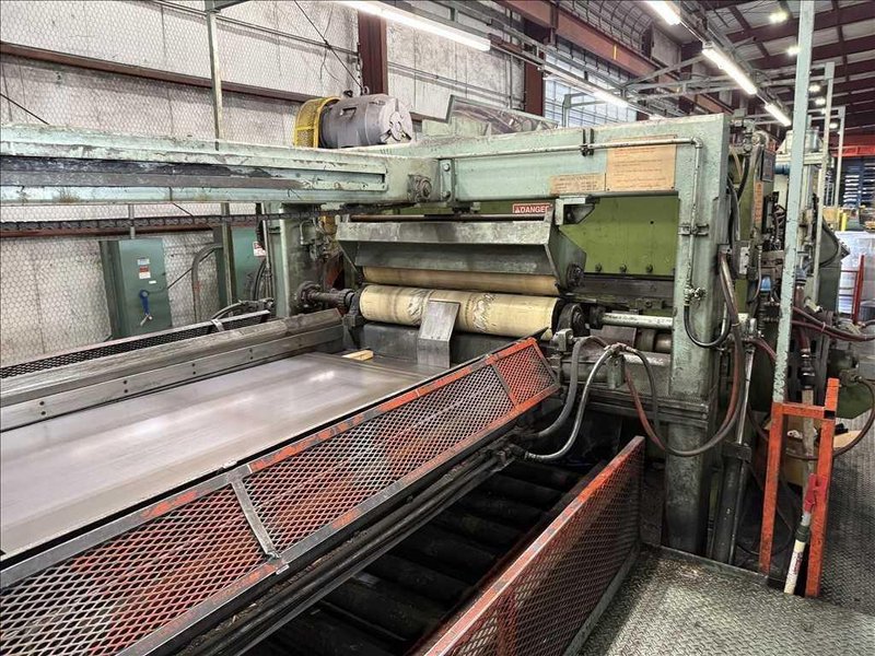 72&quot; x 0.250&quot; x 50,000# Delta Cut To Length Line