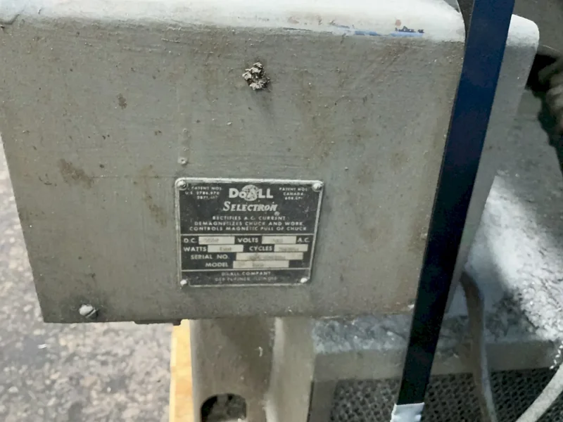 DOALL 6” X 1” SURFACE GRINDER  -  D618-7