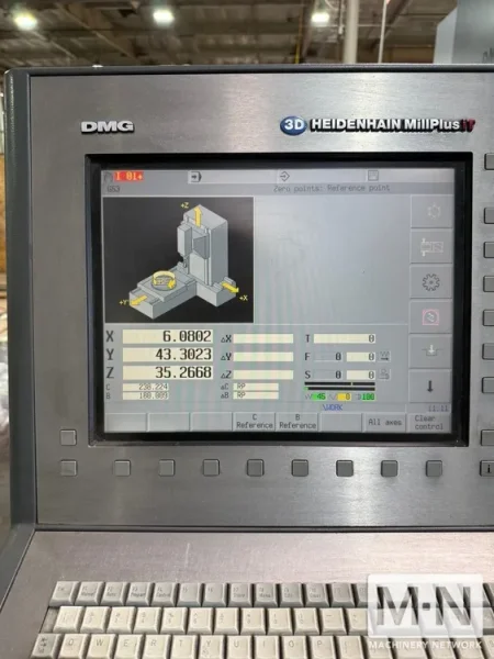 Deckel Maho DMU 100P duoBLOCK CNC Universal Machining Center, 2006