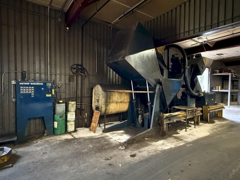 INTER-SOURCE MODEL #CA-6200F CHIP SHREDDER, SPINNER PROCESSING &amp; OIL RECOVER SYSTEM: STOCK #23374