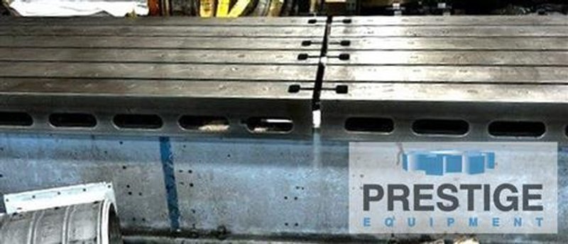 52&quot; x 388&quot; x 34&quot; T-Slotted Planer Table