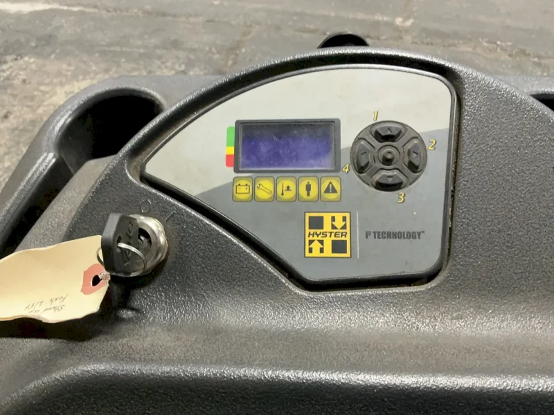 HYSTER 2850 LBS ELECTRIC STAND-UP FORKLIFT  -  E30HSD3-18