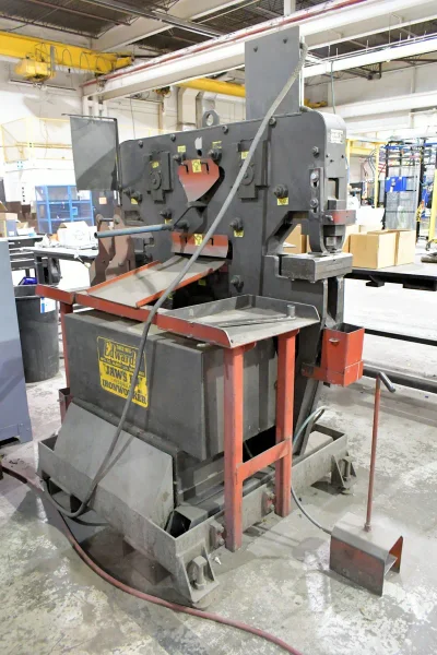 Edwards Jaws IV 100 Ton Capacity Hydraulic Iron Worker with Tooling