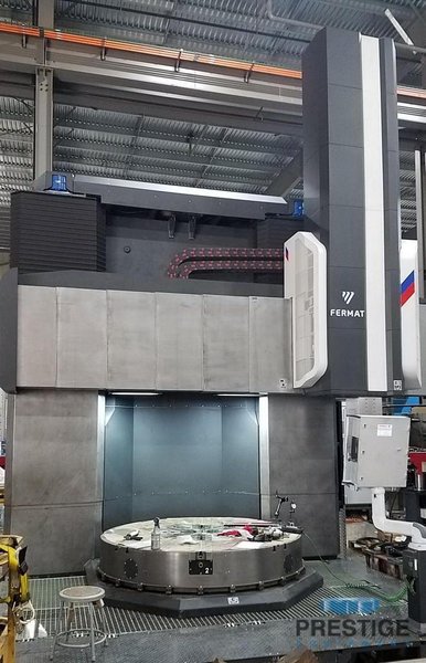 FERMAT FTL V2600 90&quot; CNC Vertical Boring Mill with Milling