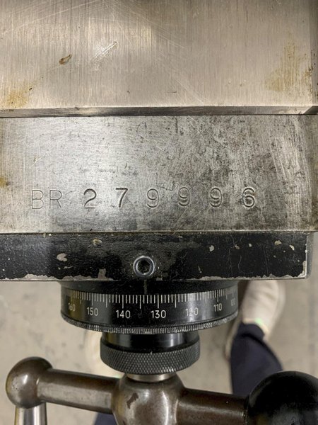 BRIDGEPORT SERIES 1 2HP 9"x48" VERTICAL KNEE MILL