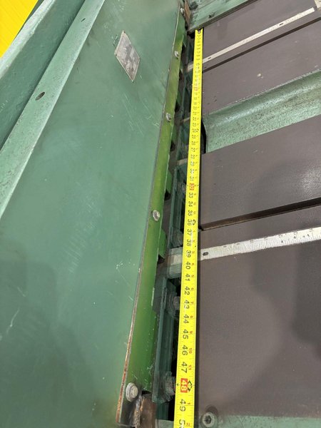 4' X 10 GAUGE PEXTO MODEL #10-U-4B MECHANICAL POWER SHEAR: STOCK #21257
