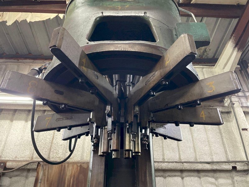 8 SPINDLE NATCO HOLESTEEL MODEL #C3B-1291 HEAVY DUTY MUTLI SPINDLE DRILLING MACHINE: YOBRO #25917