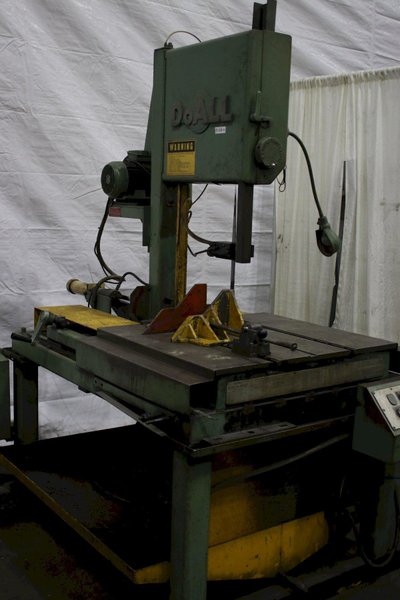 16" DOALL MODEL #U-1421 VERTICAL BANDSAW: STOCK #75793