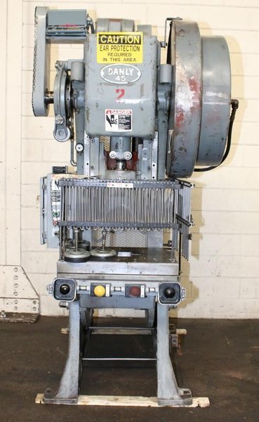 45 Ton DANLY Back Geared OBI Press, Model 45