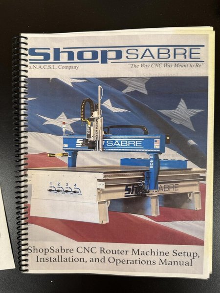ShopSabre IS-612 Industrial CNC Router System, 2023