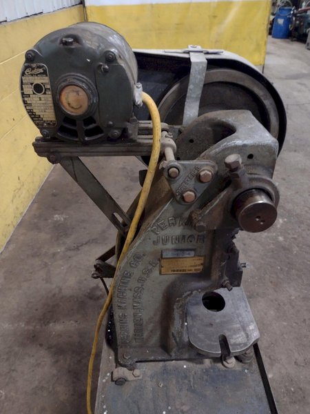 1 TON PERKINS MODEL #254-34 BENCH TOP GAP STAMPING PRESS: STOCK #18066